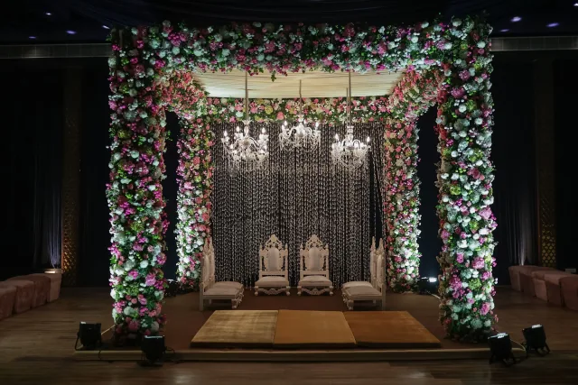 Wedding mandap decoration by Enajori Events in Guwahati