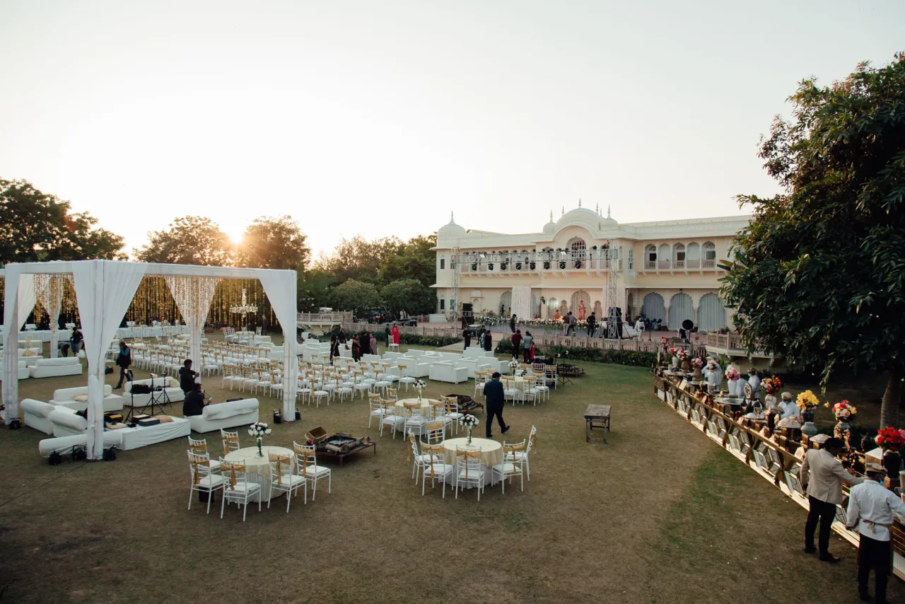 Outdoor event venue planning and decoration in Guwahati